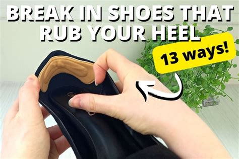 how to break in sneakers.